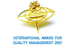 INTERNATIONAL AWARD FOR QUALITY MANAGEMENT 2007